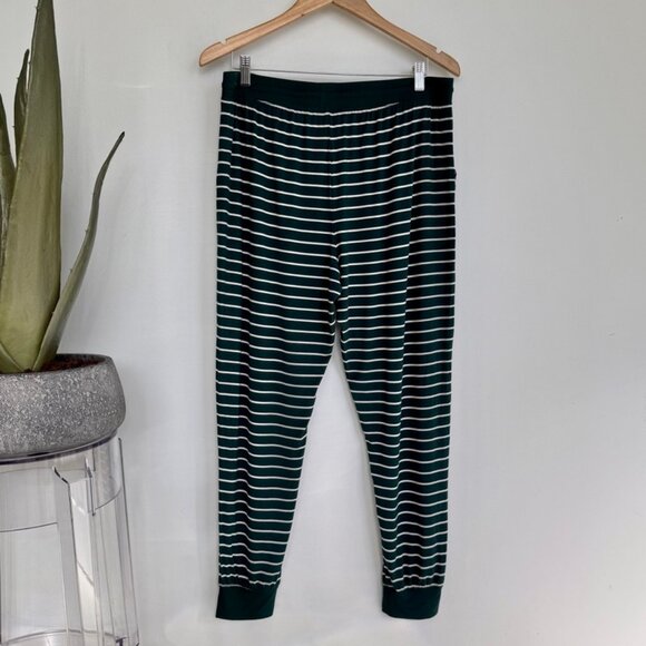 Gap Moda Stripe Joggers Green White stripe - Picture 4 of 6